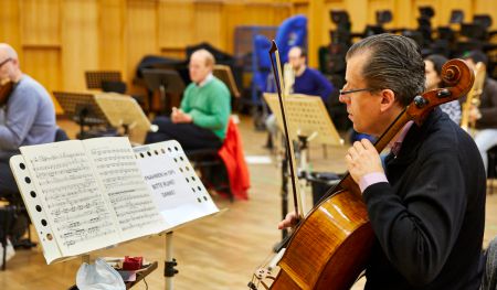 Orchesterproben des Philharmonischen Staatsorchesters